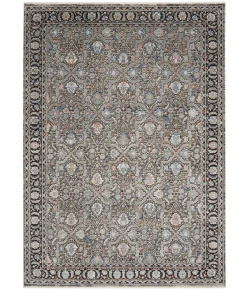 Nourison Home Starry Nights STN10 Grey/Navy 9 ft. 10 in. X 12 ft. 6 in. Area Rug