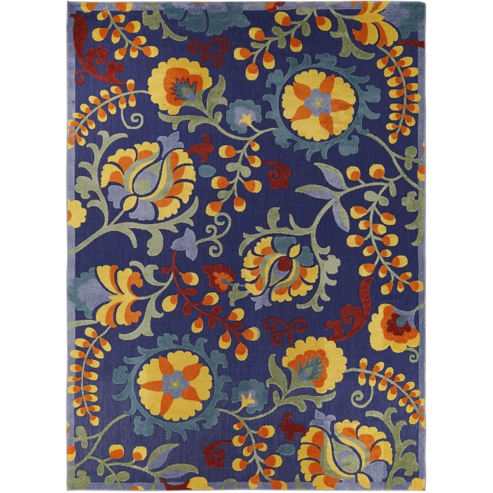 Nourison Home Aloha Blue ALH17 7ft. x 10ft. Rect. Rug