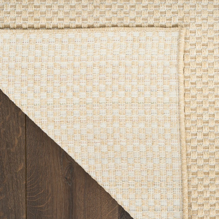 Nourison Tulum Cream TLM03 4 ft. X 6 ft. Rect. Rug