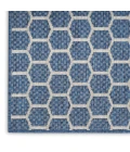 Nourison Twist Reversible Blue TWS01 9 ft. X 12 ft. Rect. Rug