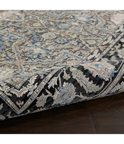 Nourison Starry Nights Area Rug STN10 Grey/Navy 8'6" x 11'6"