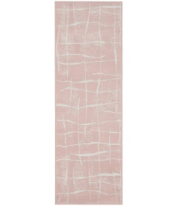 Nourison Home Whimsicle WHS09 Pink Ivory 2 ft. X 6 ft. Area Rug