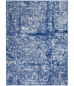 Nourison Home Whimsicle WHS07 Ivory Navy 4 ft. X 6 ft. Area Rug