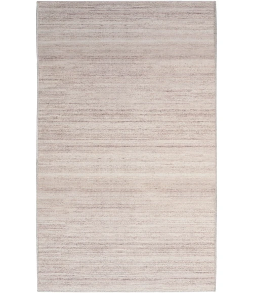 Nourison Washable Essentials Ivory Mocha WAE01 2 ft. 2 in. X 8 ft. Rectangle Rug