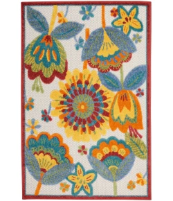 Nourison Home Aloha ALH25 Multicolor 2 ft. 8 in. X 4 ft. Area Rug