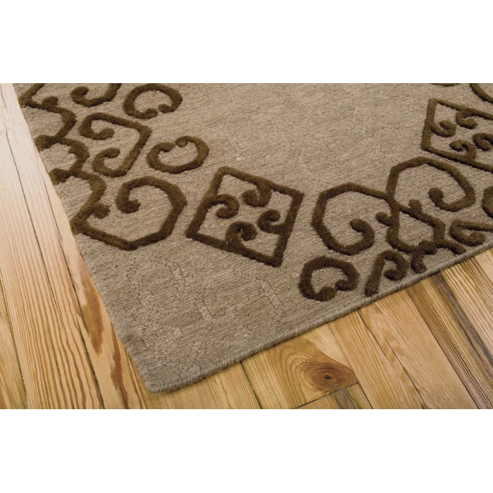 Nourison Home Ambrose Brown AMB01 3ft.9in. x 5ft.9in. Rect. Rug