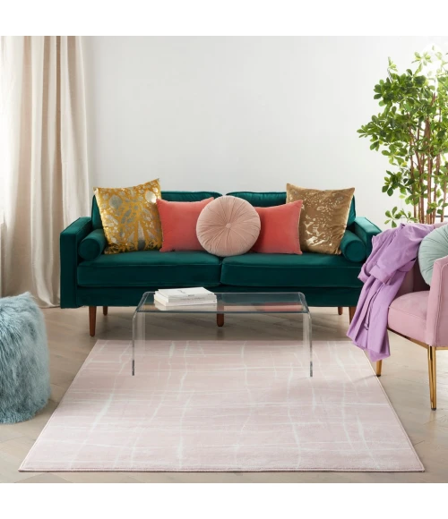 Nourison Whimsicle Area Rug WHS09-Pink Ivory