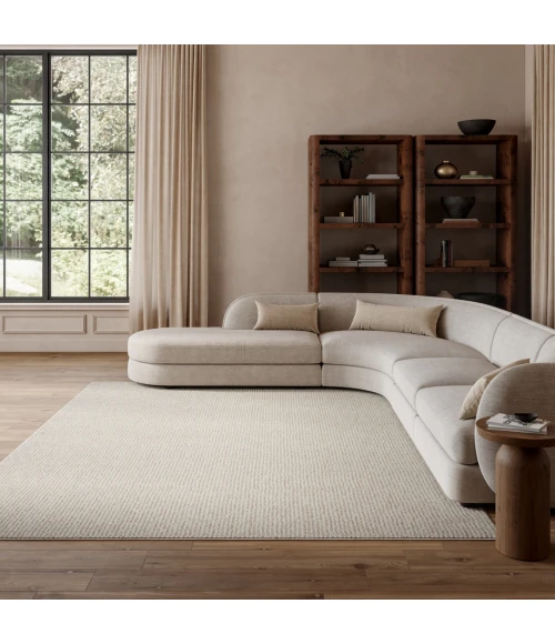 Nourison Natural Texture Ivory Beige NTX01 10ft. x 14ft. Rect. Rug