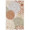 Nourison Home Aloha ALH05 Ivory Multicolor 2 ft. 8 in. X 4 ft. Area Rug
