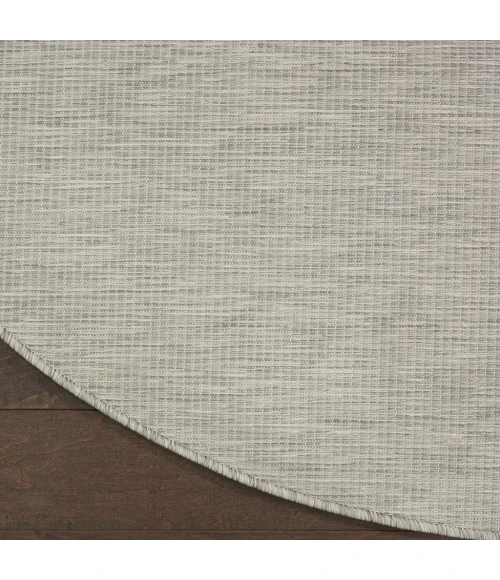 Nourison Positano Round Area Rug POS01-Lt Grey