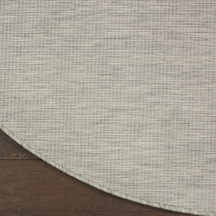 Nourison Positano Round Area Rug POS01-Lt Grey