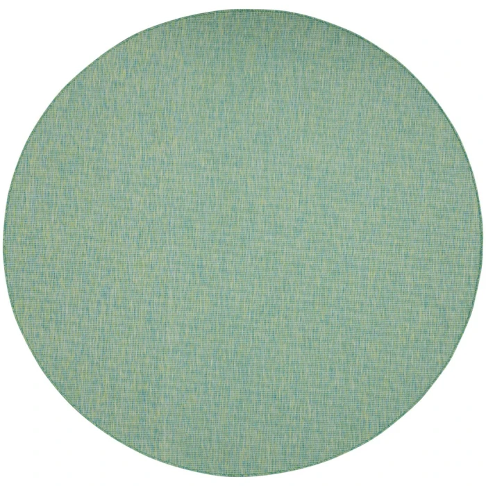 Nourison Positano Round Area Rug POS01-Blue/Green
