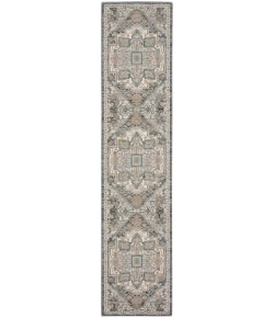Nourison Home Parisa PSA01 Grey Sage 2 ft. 3 in. X 10 ft. Area Rug
