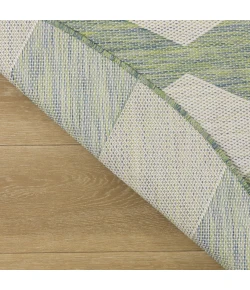 Nourison Positano Blue Green POS04 10ft. Round Rug