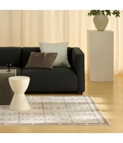 Nourison Home Nordic NRC06 Taupe 5 ft. X 7 ft. Area Rug
