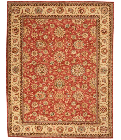 Nourison Living Treasures Area Rug LI05-Rust