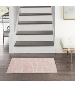 Nourison Home Whimsicle WHS09 Pink Ivory 2 ft. X 3 ft. Area Rug