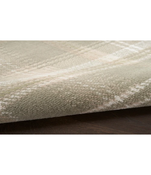 Nourison Grafix Olive GRF03 3 ft. 9 in. X 5 ft. 9 in. Rectangle Rug