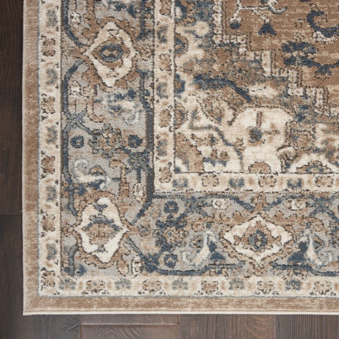 Nourison Quarry Area Rug QUA05 Beige/Grey