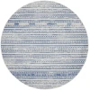 Nourison Home Whimsicle WHS16 Ivory Blue 8 ft. Round Area Rug