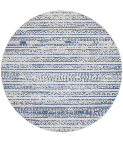Nourison Whimsicle Area Rug WHS16-Ivory Blue