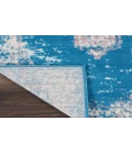 Nourison Grafix Blue GRF14 2 ft. X 6 ft. Rectangle Rug