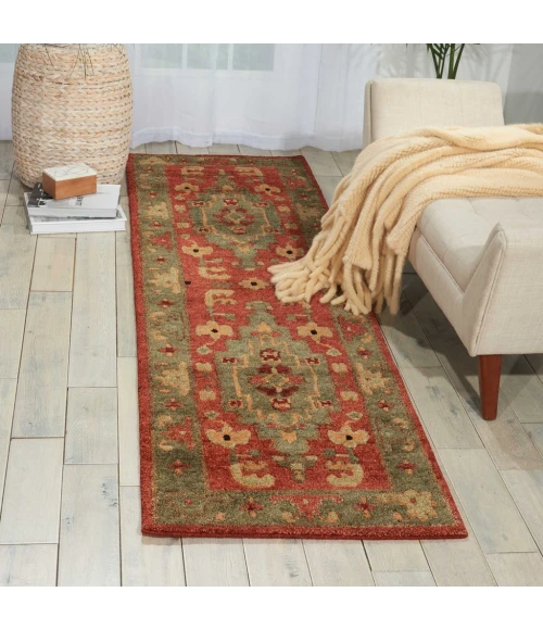 Nourison Tahoe Runner Area Rug TA01-Rust