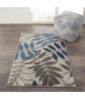 Nourison Aloha Area Rug ALH18-Grey/Blue