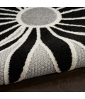Nourison Aloha Area Rug ALH33 Black White