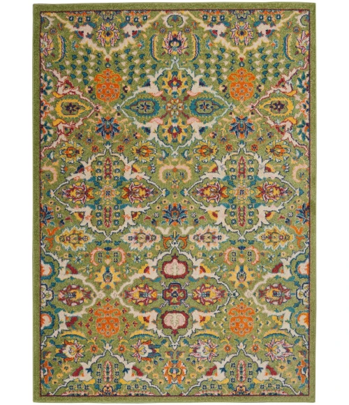 Nourison Allur Area Rug ALR03-Sage Ivory