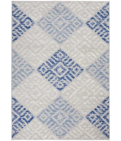Nourison Home Whimsicle WHS18 Grey Blue 5 ft. X 7 ft. Area Rug