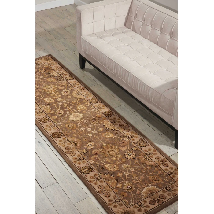 Nourison Home Nourison 3000 Taupe 3102 2ft.6in. x 12ft. Rect. Rug