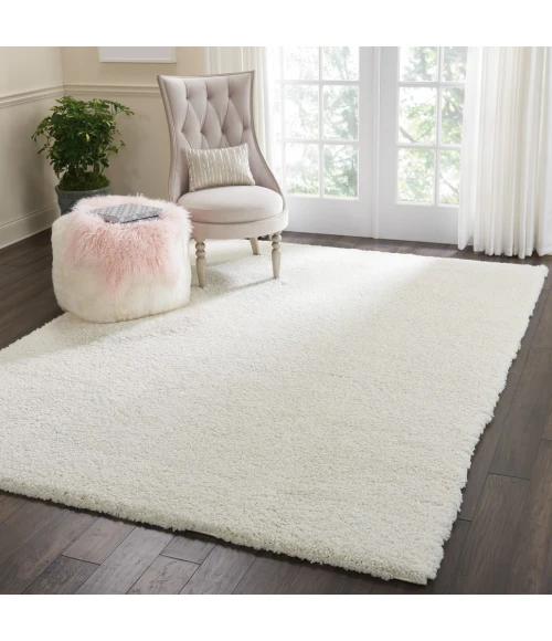 Nourison Malibu Shag Area Rug MSG01-Ivory