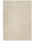 Nourison Essentials Ivory Beige Area Rug NRE01-Ivory Beige