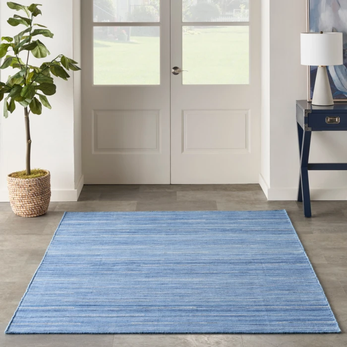 Nourison Interweave Area Rug IWV01 Denim