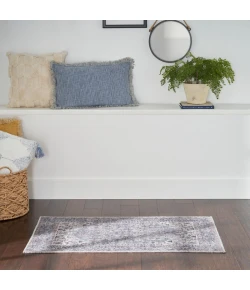 Nourison Home New Concept Washables SR104 Grey 2 ft. X 3 ft. 9 in. Area Rug
