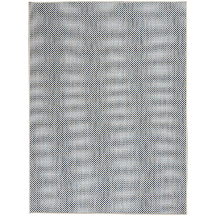 Nourison Courtyard Area Rug COU01-Ivory Blue