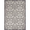 Nourison Home Aloha ALH21 Grey Charcoal 3 ft. 6 in. X 5 ft. 6 in. Area Rug