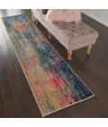 Nourison Celestial Area Rug CES09-Blue/Yellow