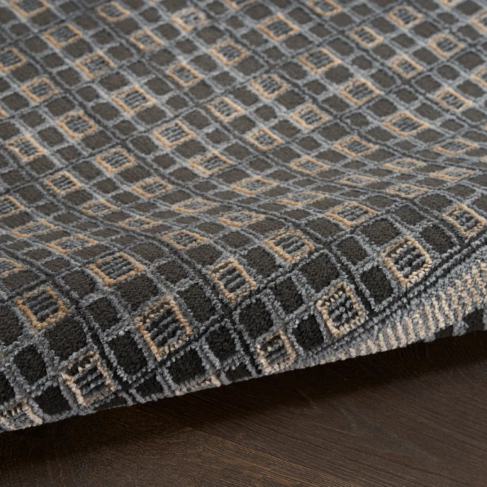 Nourison Home Nordic Black Taupe NRC03 8 ft. X 10 ft. Rectangle Rug