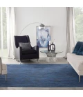 Nourison Essentials Midnight Blue Area Rug NRE01-Midnight Blue