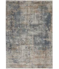 Nourison Quarry Blue Beige QUA02 5 ft. X 7 ft. Rect. Rug