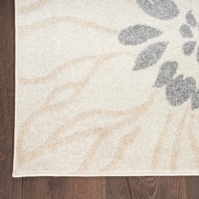 Nourison Passion Area Rug PSN17 Ivory Grey Blue