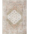 Nourison Astra Machine Washable Area Rug ASW11 Sage Multi