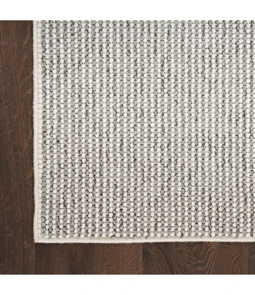 Nourison Natural Texture Ivory Grey NTX01 9 ft. X 12 ft. Rect. Rug