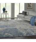 Nourison Rustic Textures Area Rug RUS08-Grey/Blue