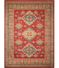 Nourison Home Maymana Red MYN01 7ft.10in. x 10ft.10in. Rect. Rug