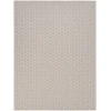 Nourison Home Twist Reversible TWS01 Grey 8 ft. X 10 ft. Area Rug