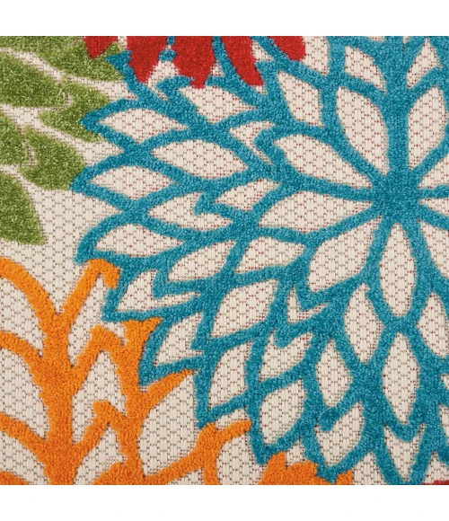 Nourison Aloha Runner Area Rug ALH05-Green