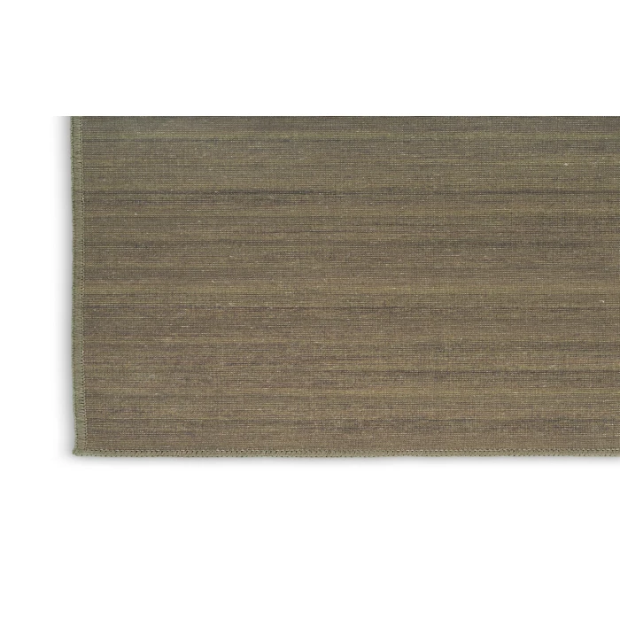 Nourison Washable Essentials Green WAE01 2 ft. 2 in. X 8 ft. Rectangle Rug